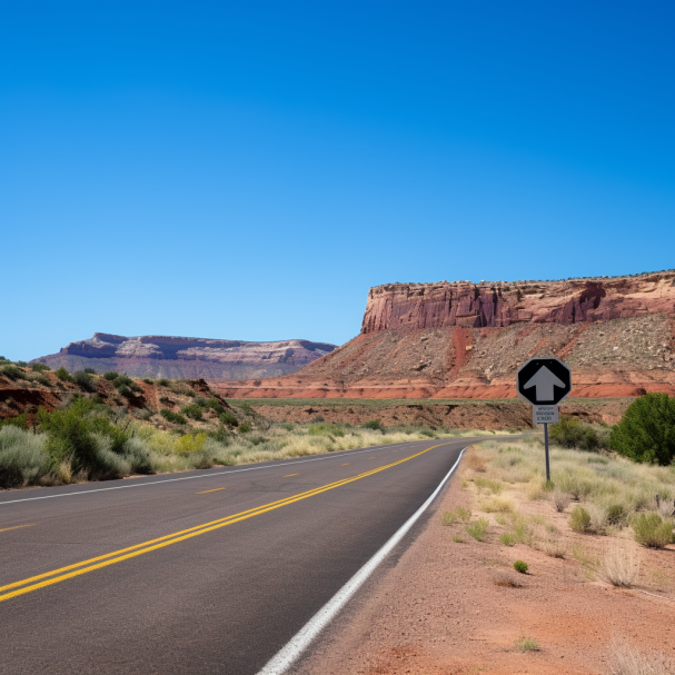 Sur la route
