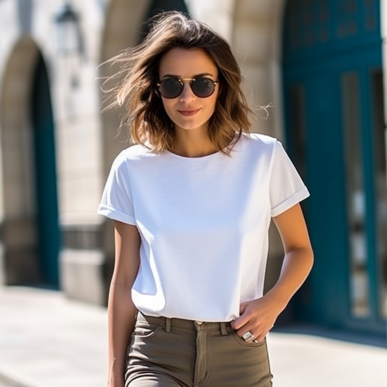 tee shirt blanc