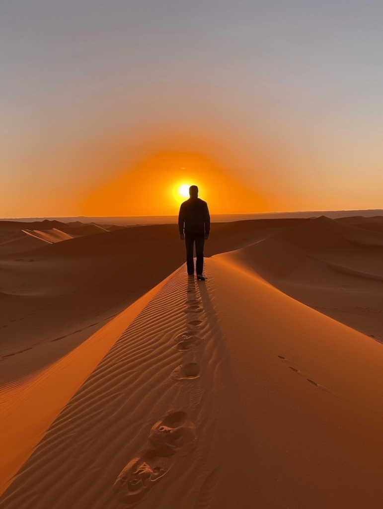 Julien sur la dune