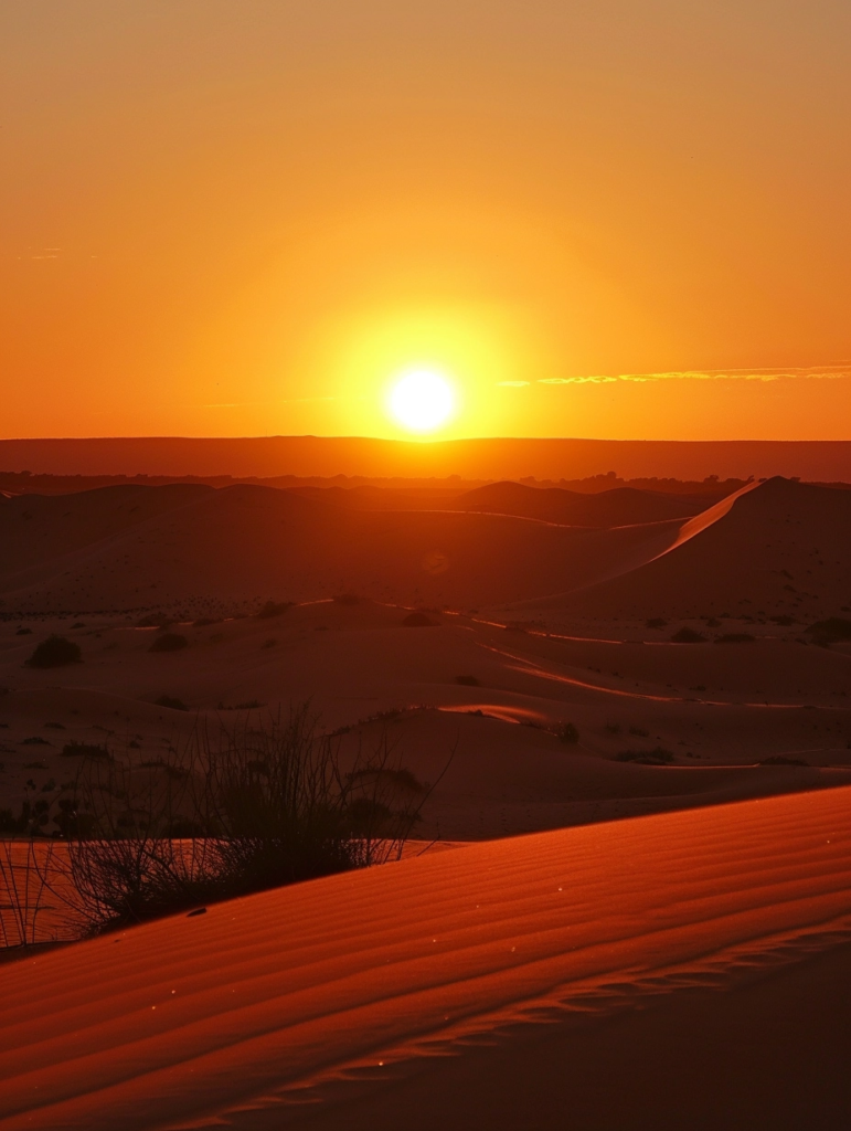 Au lever du soleil