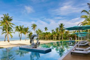 Piscine du resort