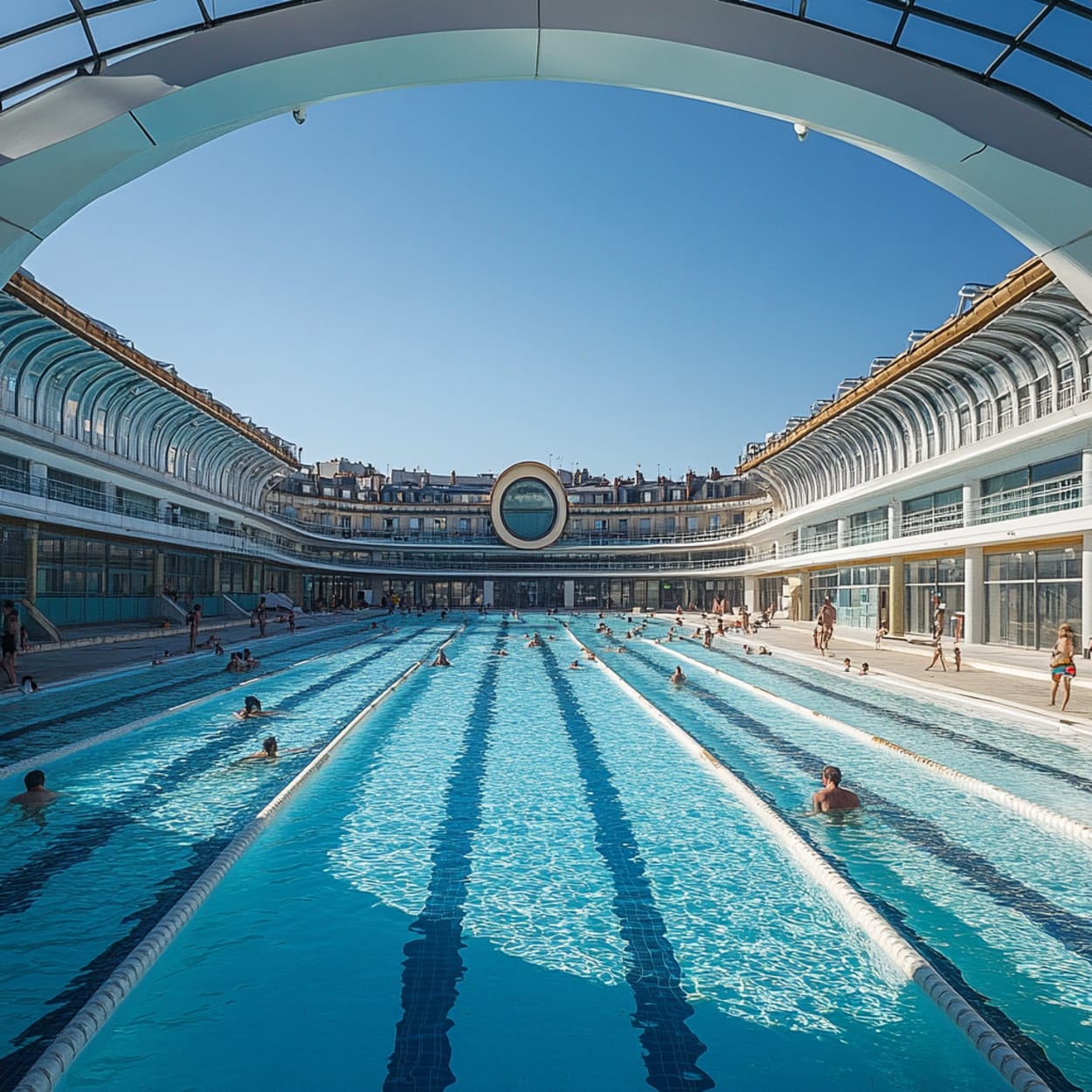 hotel avec piscine paris