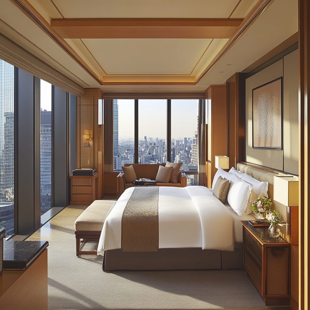 Hotel luxe Tokyo centre : Mandarin Oriental