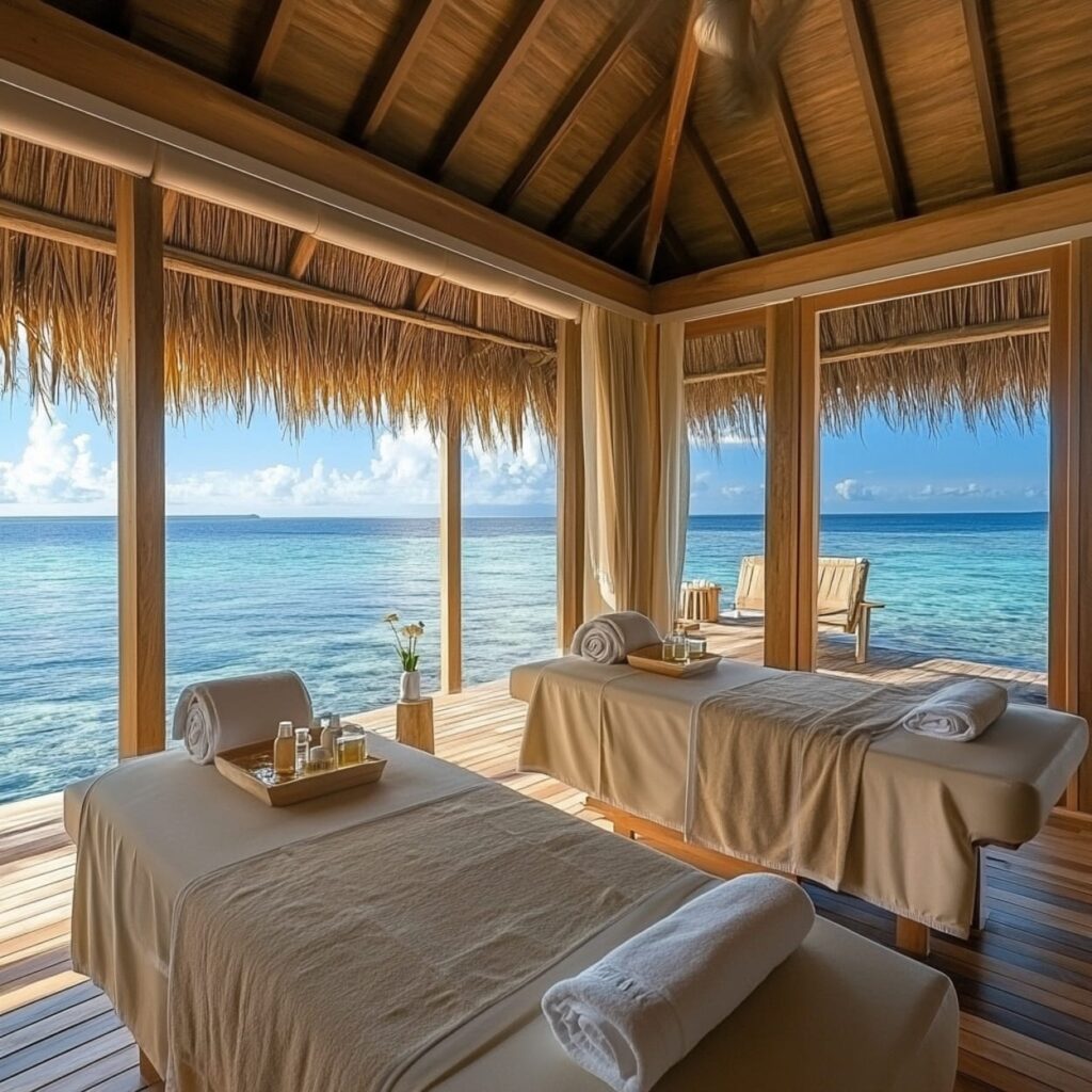 Massage ayurvédique au Gili Lankanfushi