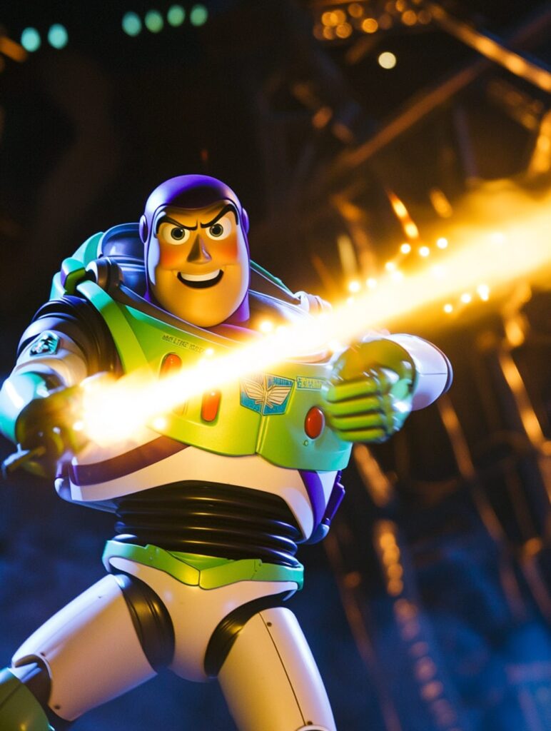 Buzz Lightyear Laser Blast Discoveryland Disneyland Paris