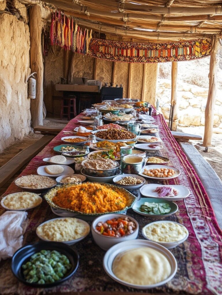 repas gastronomique jordanie