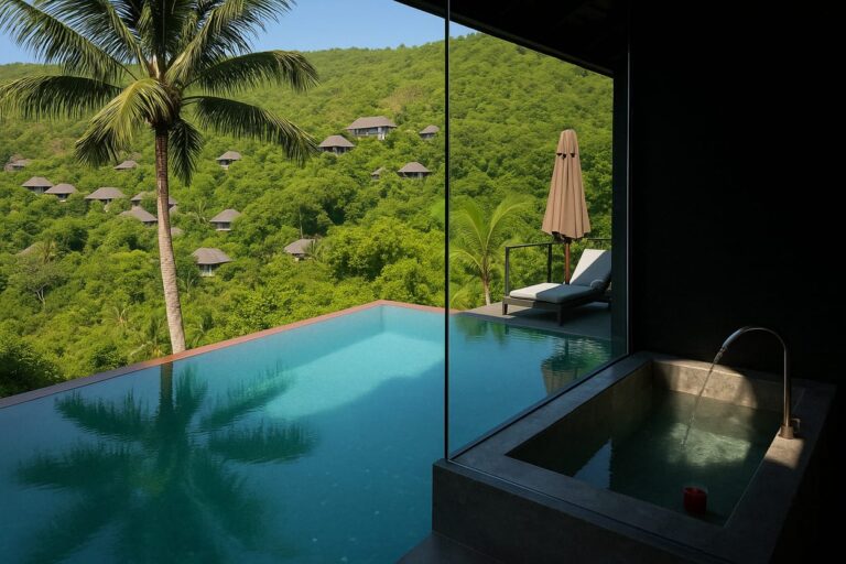 villa avec piscine privée Four Seasons Resort Seychelles Mahé