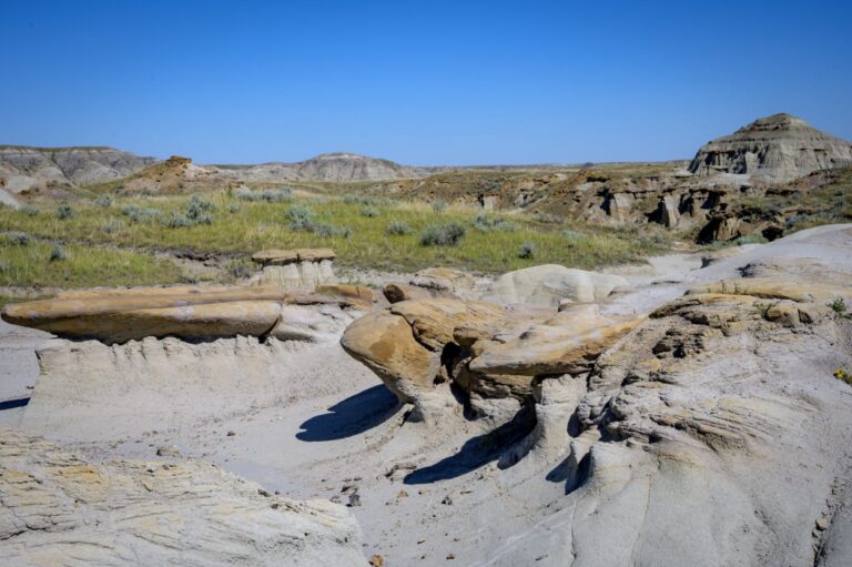 formations rocheuses badlands