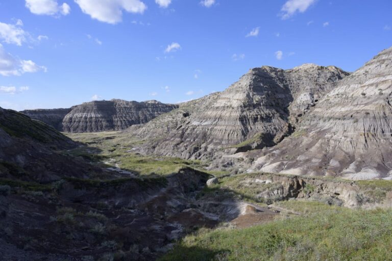 Vue globale des badlands