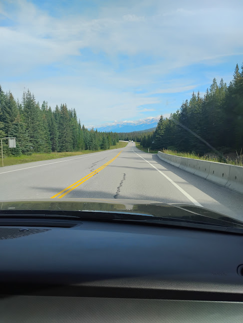 sur la route