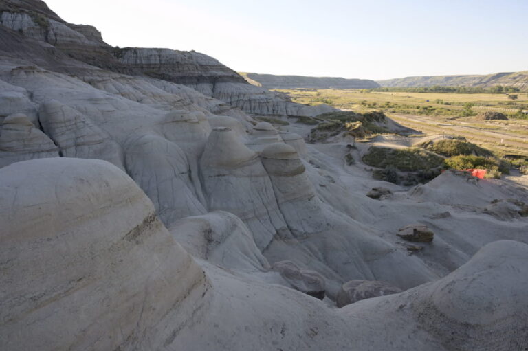 hoodoos dans les badlands