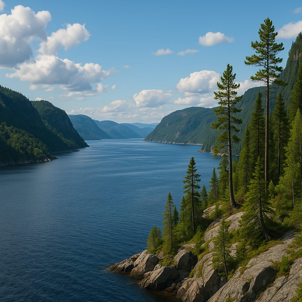 Fjord de la Saguenay : Observation des baleines