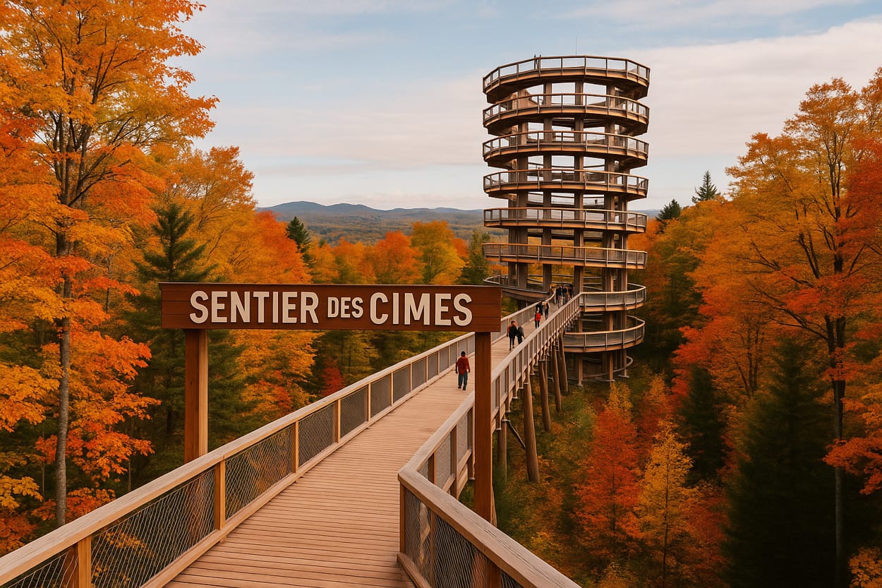 Week-end magique : Sentier des Cimes Laurentides