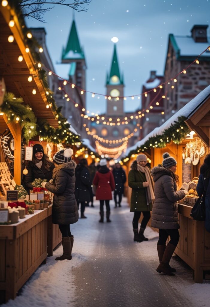 québec marchés de Noël