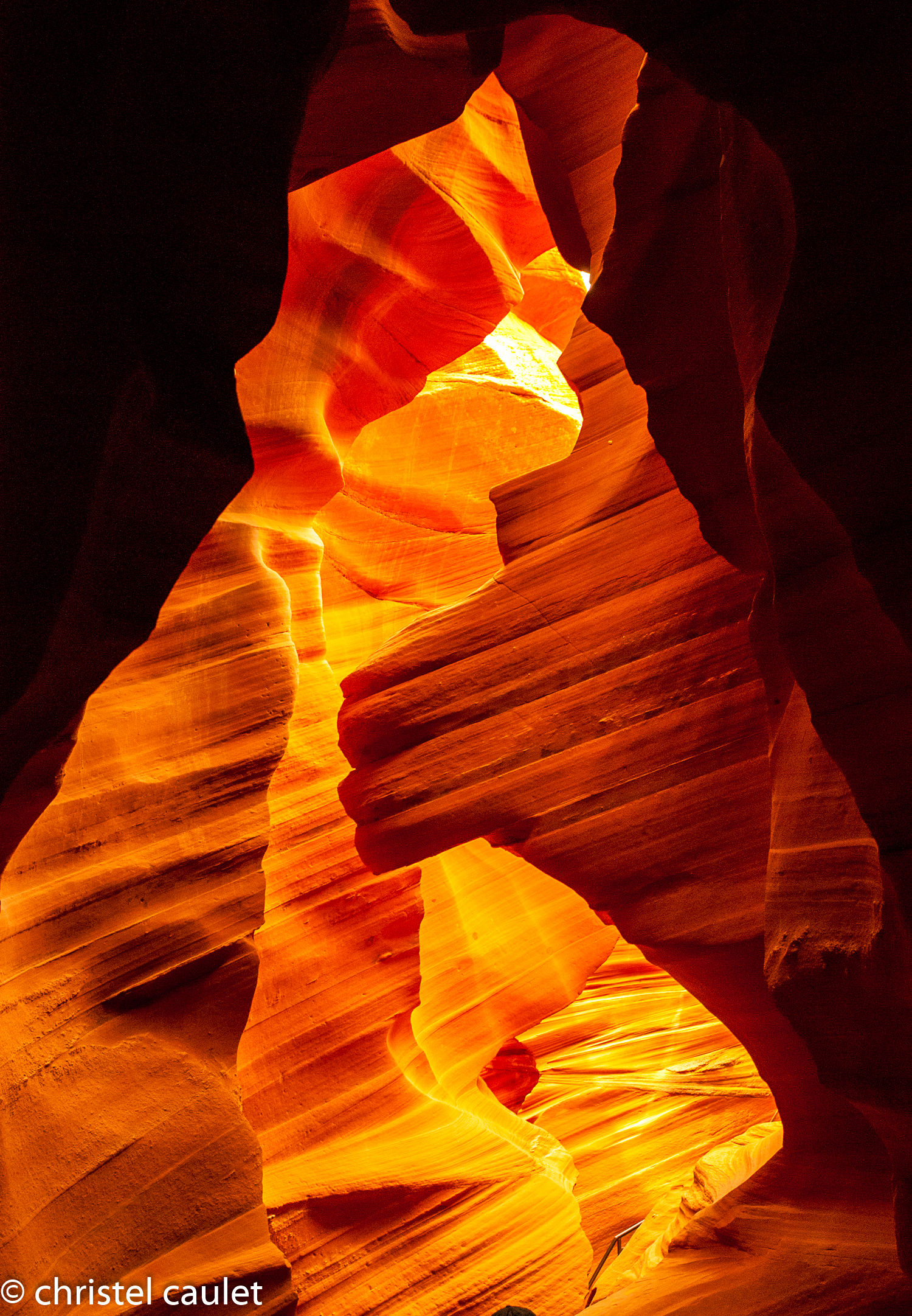 reflets de la roche dans Lower Antelope Canyon