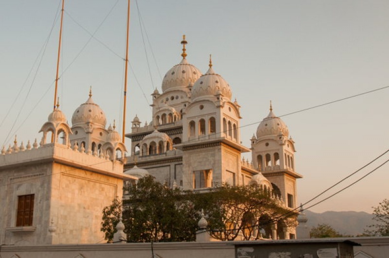 Temple hindou à Pushkar en Inde