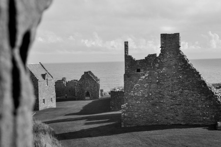 Château hanté visité lors d'un voyage en Écosse
