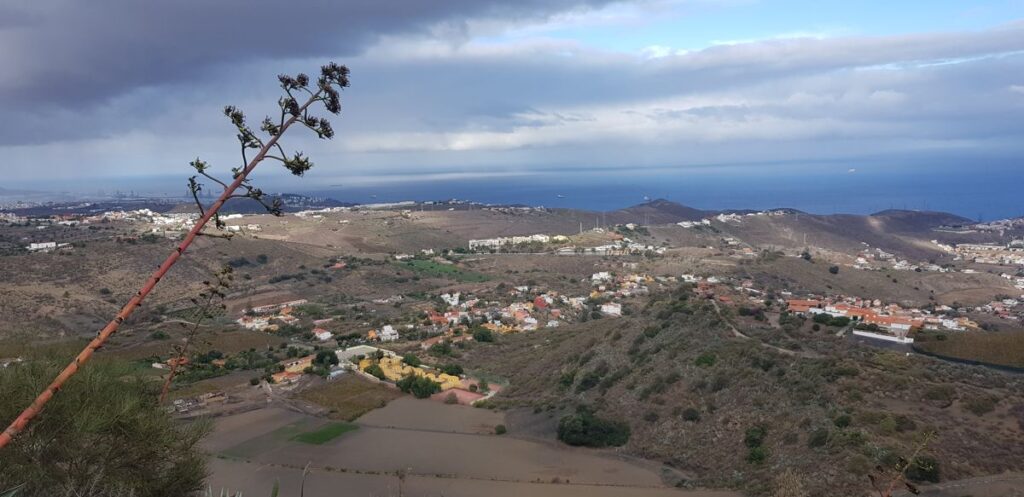 Paysage côte nord Gran Canaria route road trip