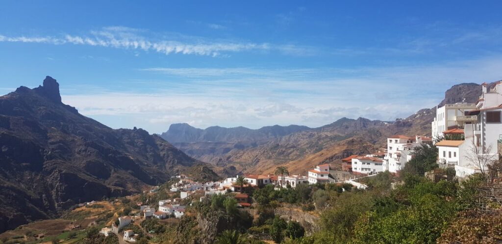 Village de Tejeda Gran Canaria maisons typiques road trip