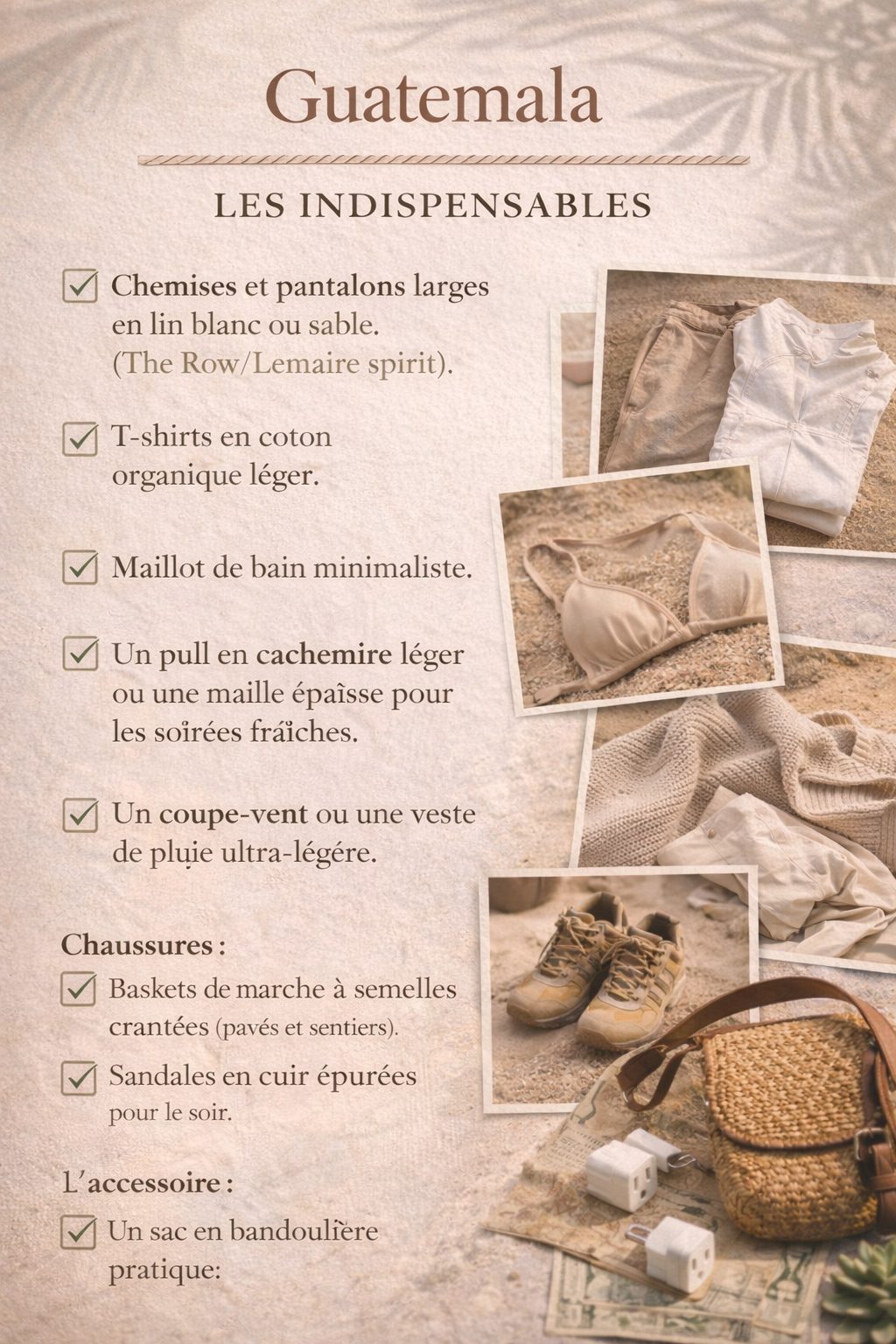 La check-list du voyage au Guatemala : ce qu’il reste quand on a tout enlevé