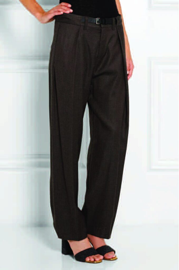 MM6 Maison Martin Margiela pantalon large en gabardine de laine mélangée €315