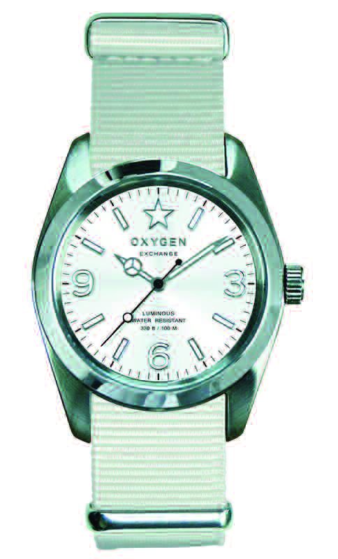 Montre Exchange Sport 38mm blanc de Less is Rare