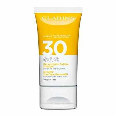 La crème solaire corps SPF50+ de Clarins, 29.50€