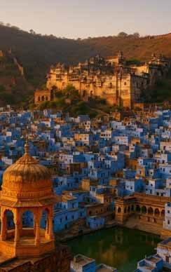 Jodhpur, la verticale bleue
