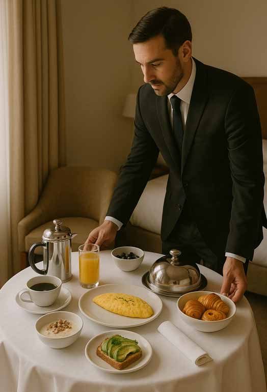 Room service : le luxe entre deux oreillers