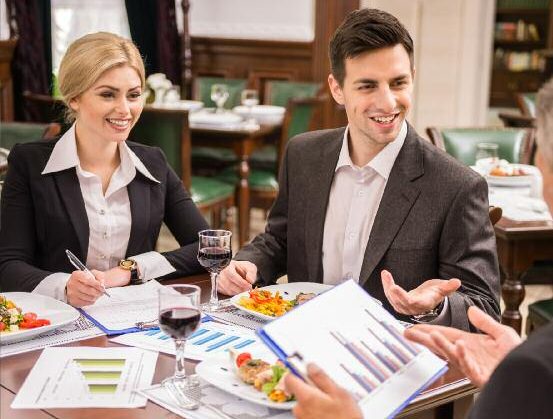 Les 6 principes du repas d’affaire