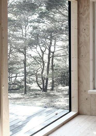 Un petit nid douillet : une cabane de bois pour tout débrancher
