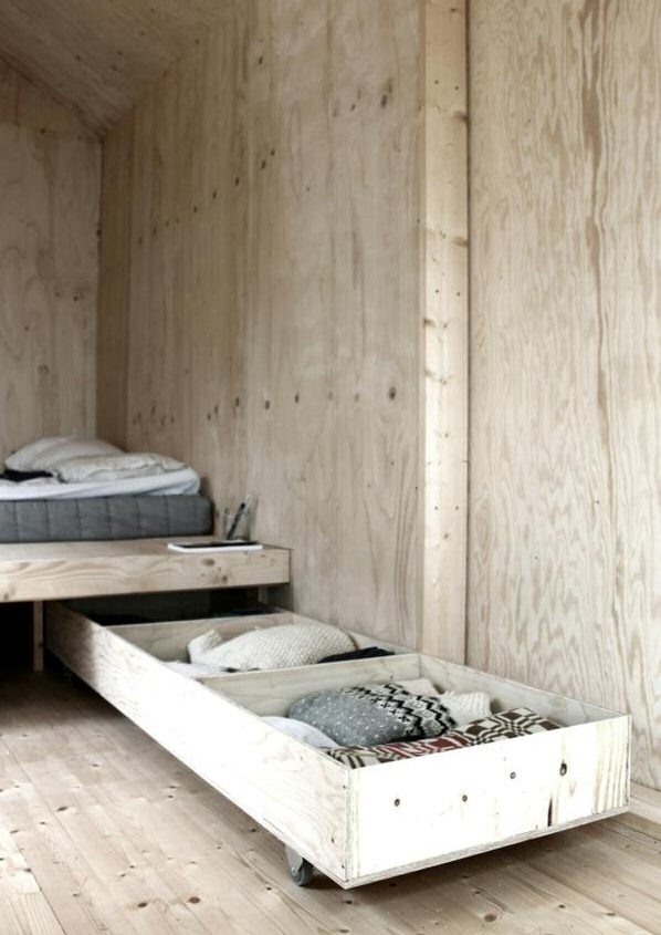 Un petit nid douillet : une cabane de bois pour tout débrancher