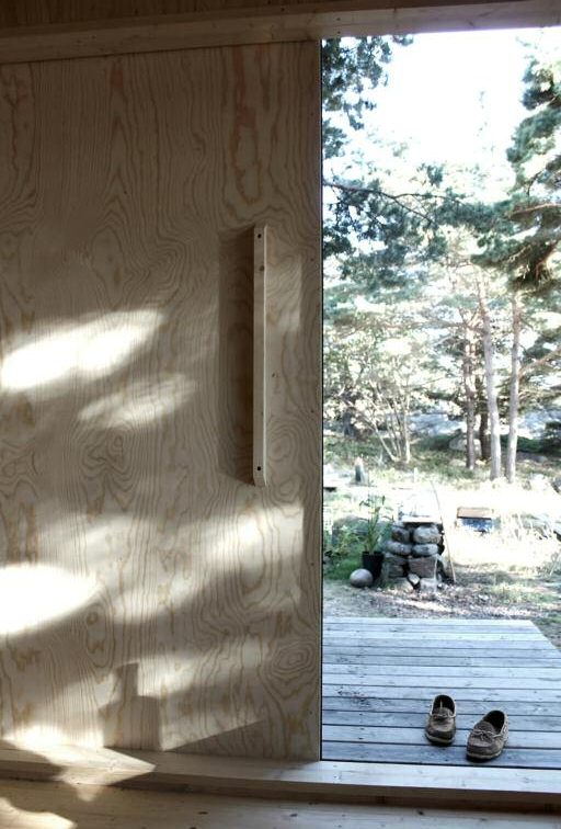 Un petit nid douillet : une cabane de bois pour tout débrancher